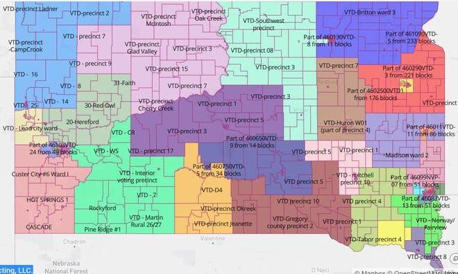 "Sparrow" Approved Redistricting Map